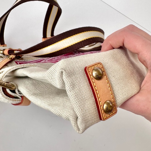 Louis Vuitton Limited Edition Cruise Line Globe Shopper PM Pink Tote - Picture 6 of 11